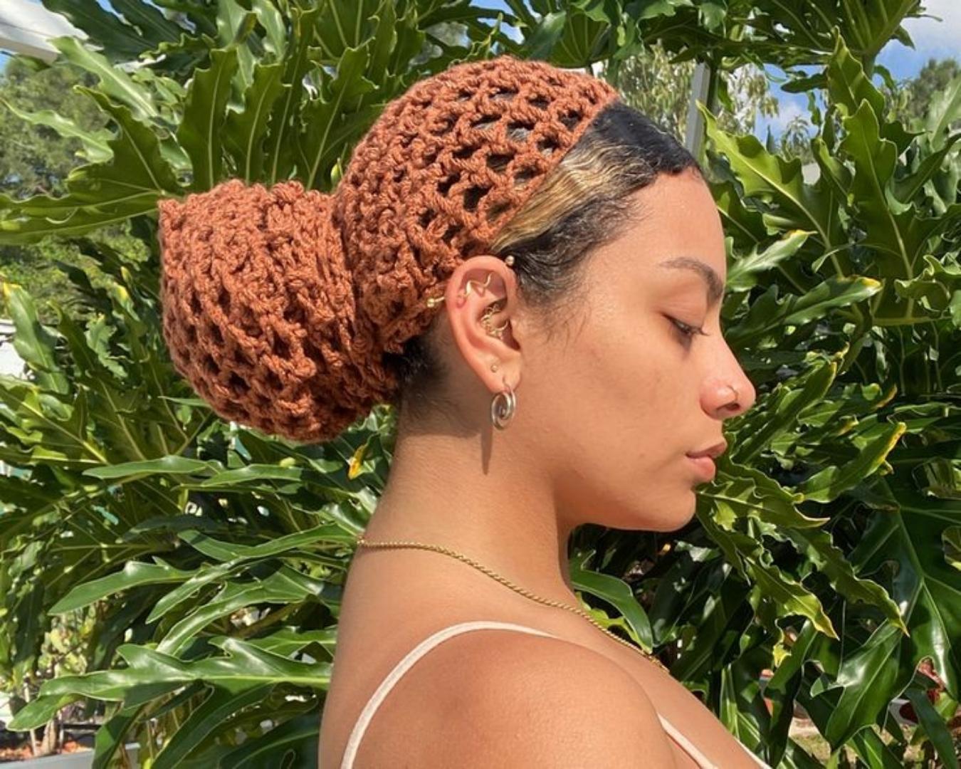 CROCHET HEADWEAR DURAG Y2K AESTHETIC HEADWRAP