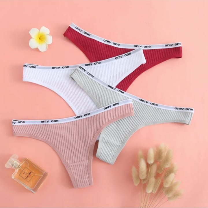 1PCS/ SET Random Colours Women Thongs Panties G-String Cotton Women Underwear Female Low Waist Sexy Thong Womens Intimates Thongs Lingeries Tangas
