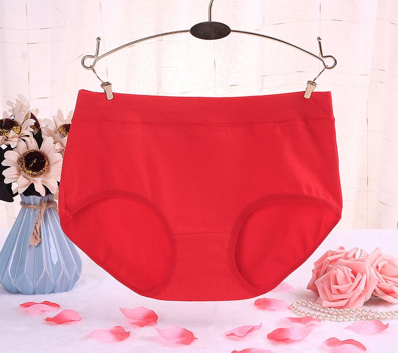 1 PCS Pure Cotton Panties Women Underwear Briefs Plus Size Panties Seamless Solid Calcinhas Girls Sexy Lingeries Panty Ladies