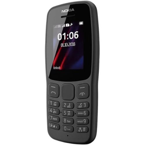 Brand New Nokia 106 800 mAh 1.8" Dual SIM Cards Unlocked Cheap Durable  Classic Feature Phone
