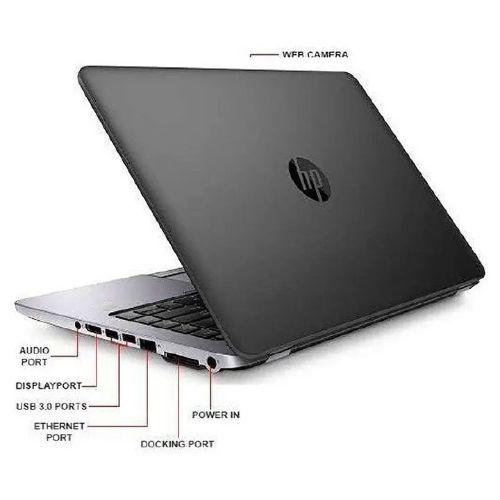 Refurbished Hp Elitebook 840 G1 Laptop Intel Core i5 4th Gen 8GB 256GB SSD 14" inch Display Notebook Laptops Computer Windows Office