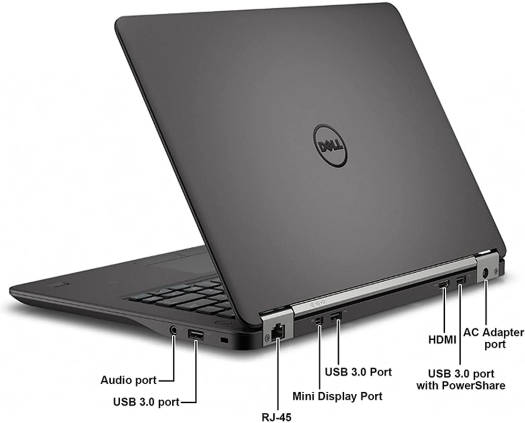 Refurbished Dell Latitude E7450 Laptop Intel Core i7 8GB RAM 256GB SSD 14" Display Notebook