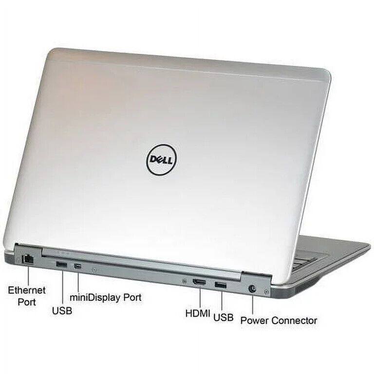 Refurbished Dell Latitude E7440 Laptop Intel Core i5 8GB RAM 256GB SSD 14" Display Notebook