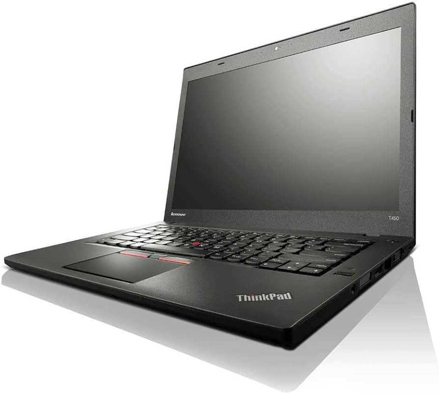 Refurbished Lenovo ThinkPad T450 Laptop Intel Core i5 8GB RAM 256GB SSD 14" Display Notebook