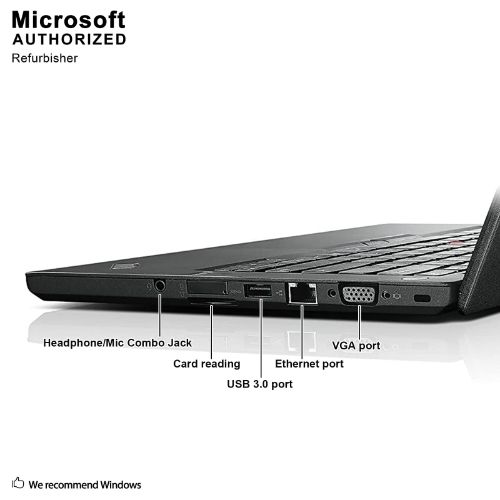 Refurbished Lenovo ThinkPad T450 Laptop Intel Core i5 8GB RAM 256GB SSD 14" Display Notebook