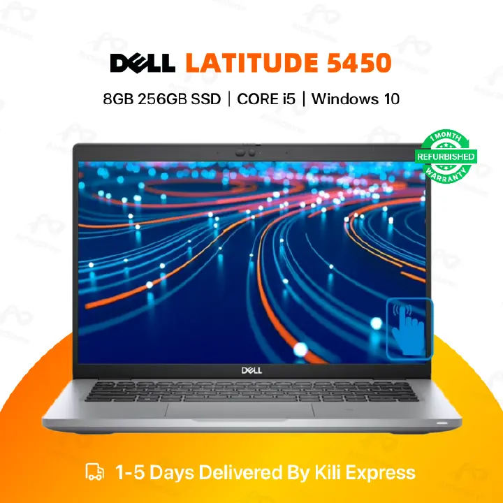 Refurbished Dell Latitude 5450 Laptop Intel Core i5 8GB RAM 256GB SSD 14" Display Notebook