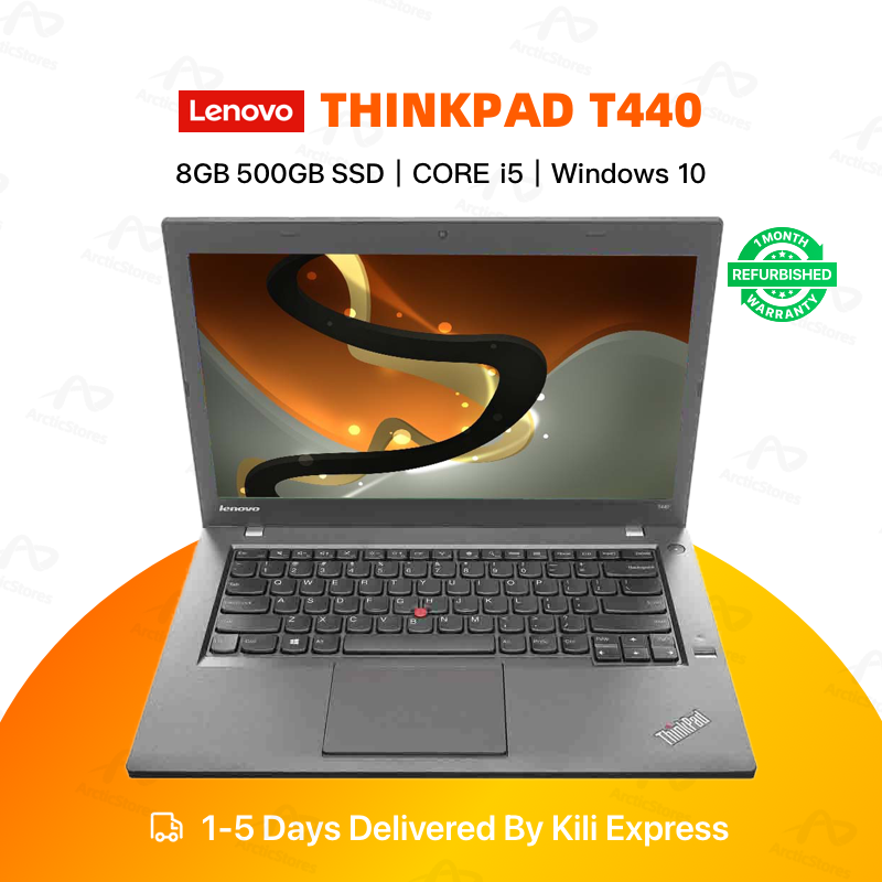 Refurbished Lenovo ThinkPad T440  8GB Ram 500GB HDD Core i5-4300U 1.9GHz  Windows 10 14inch Laptop Notebook