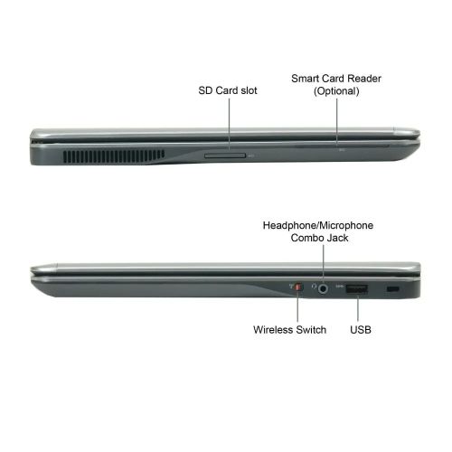 Refurbished Dell Latitude 7440 Laptop Intel Core i5 4th Gen 8GB 500GB HDD 14" HD Display Windows 10