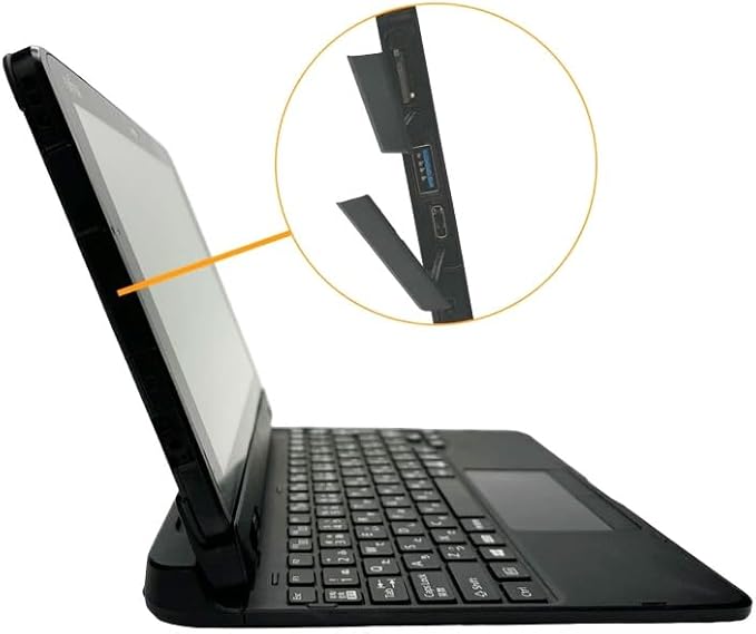 Refurbished FUJITSU ARROWS Tab Q508/SE 4GB RAM 128GB eMMC Intel X7 Z8700 8.0" Screen LTE network card reserved GPS antenna-4G antenna interface Supports waterproof and dustproof Laptops/Notebooks