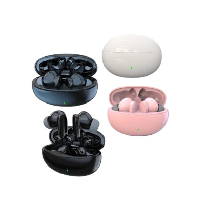 New Amaya TK-05 Wireless Sports Earbuds – Bluetooth 5.0, Sweatproof, Lightweight -- White