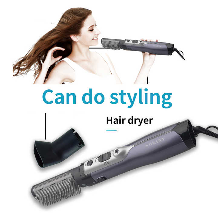 New!!Quality Sokany Hot Air Styler hair brush suitable for kids and adults hair styler