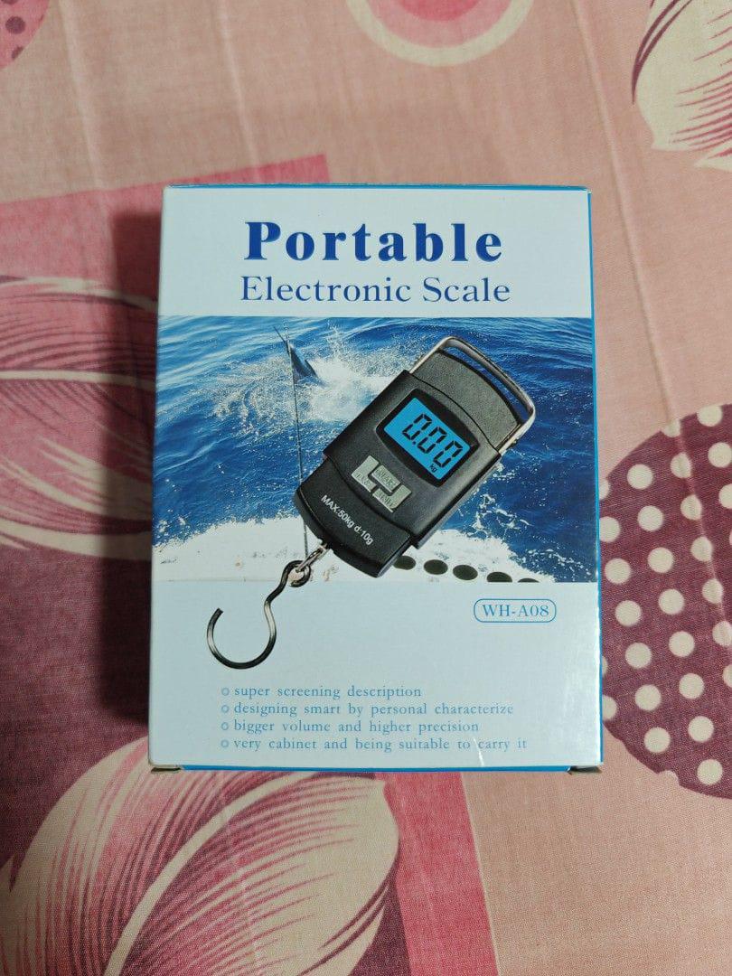 Portable Luggage Scale 50Kg Electronics Digital Suitcase Travel Bag Hanging Weighing Scale