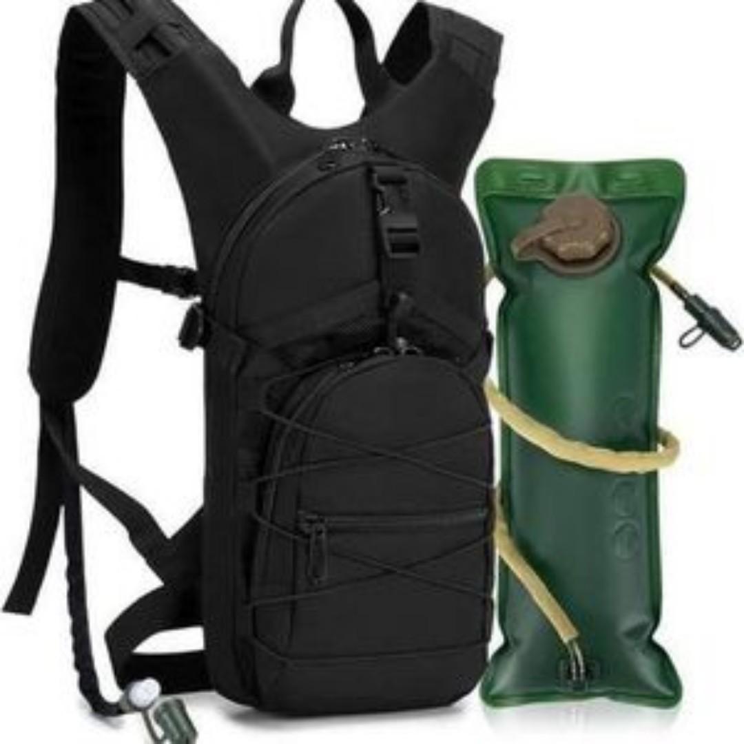 Tactical Hydration Backpack Camel Bag With 3L Water Bladder