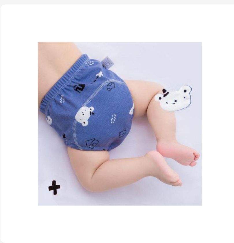 3 pc  Potty Training Pants,/antileakage for  Boys Girls Diaper Covers, Washable Anti-Bed Wetting Underwear for Kids for age 1-3yrs
reusable