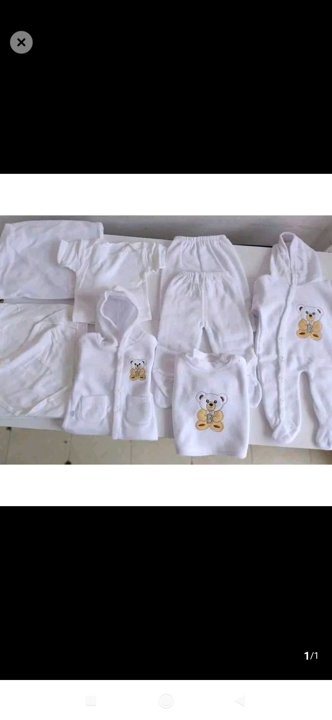 8PCS UNISEX NEW BORN BABY RECEIVING SET