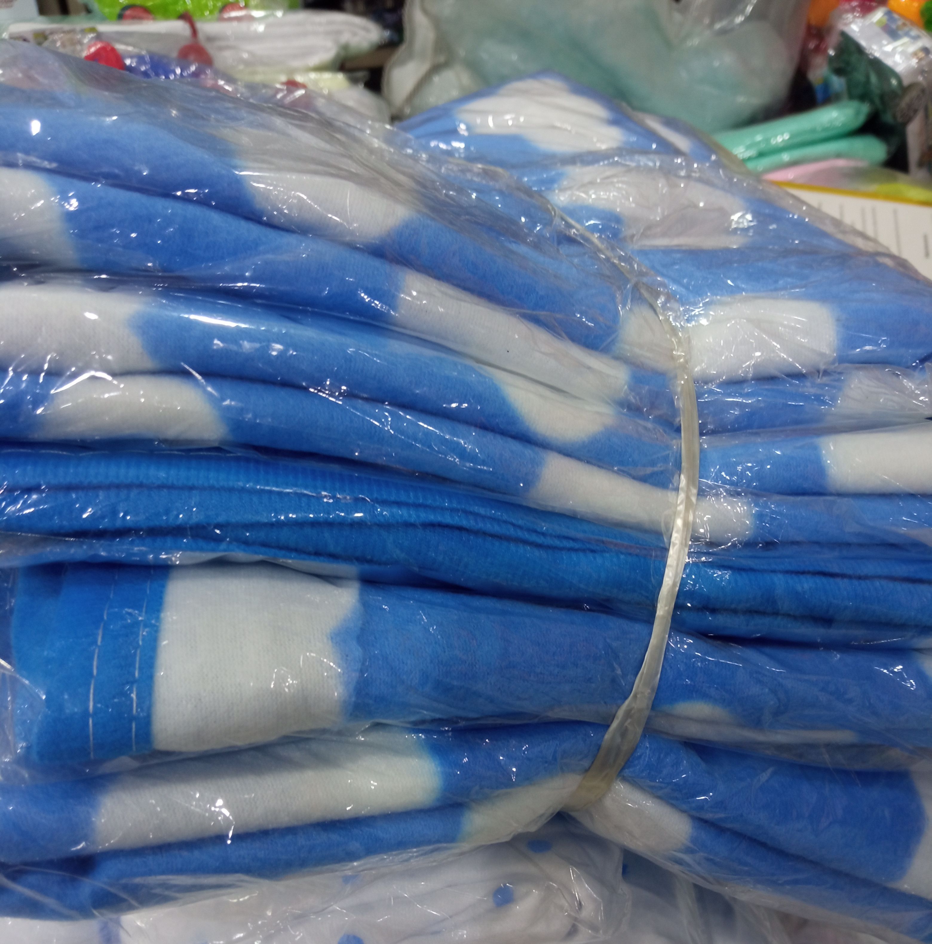 Blue sky white clouds soft throw blanket,Baby Shawl & Warmer | Super-soft Fleece  Wrap  for Sleeping on or  Swaddling & Outdoor Use,light weight