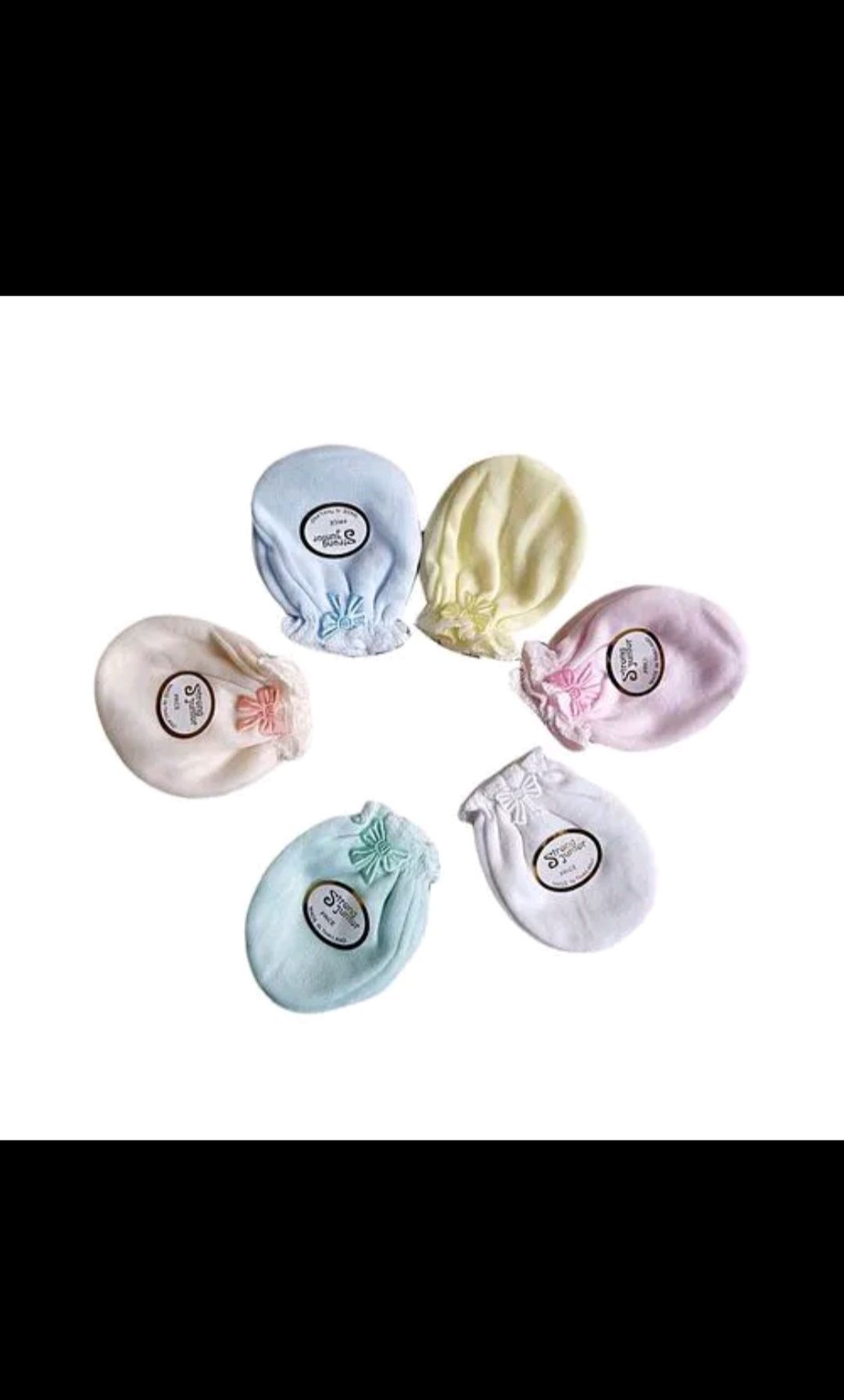 6 pairs of Baby Super Soft Warm Newborn Mittens | Cozy Anti-Scratch Gloves for Boys, Girls & Unisex | Gentle on Skin