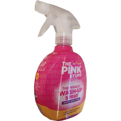The Star Drops Pink Stuff Powerful The Miracle Wash Up  Spray-500ml-Leaves your dishes and surfaces sparkling clean.