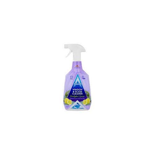Astonish- Eucalyptus and Lemon Spray Streak Free Shine-  Window and Glass Cleaner Spray -750ml(A Pack of One)