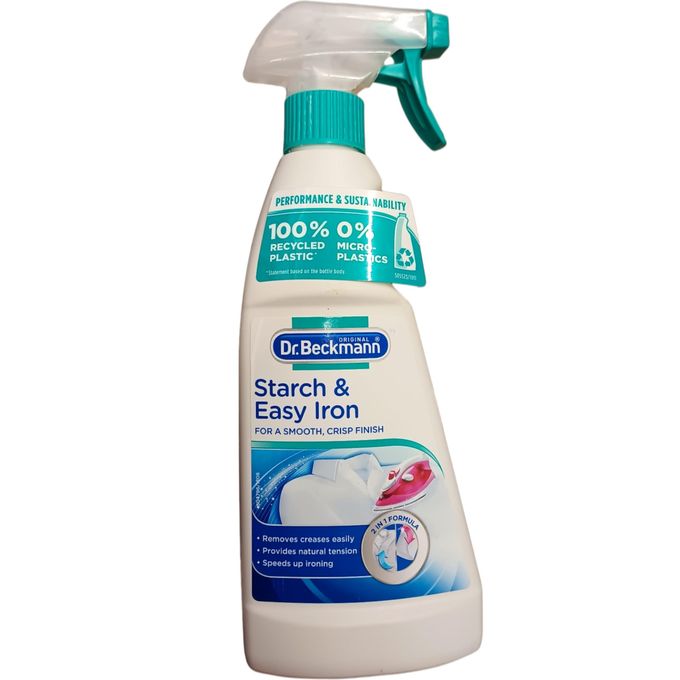 Dr Beckmann Starch & Easy Iron-For A Smooth Crisp Finish-500ml(helps to reduce friction between the iron and the fabric)