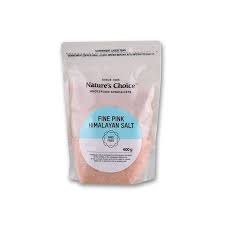 Nature'S Choice Fine Pink Himalayan Salt  600g -100% Virgin Pink Himalayan Salt (Chemical Free & Flouride Free)