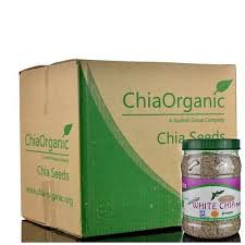 Godson Organic White Chia Seeds(They are rich in omega-3 fatty acids, fiber, protein, antioxidants, and various vitamins and minerals)
