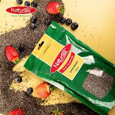 Naturalli Organic Black Chia Seeds(highly nutritious, rich in omega-3 fatty acids, fiber, antioxidants, protein, and various minerals like calcium and magnesium)