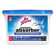 Air Scents Natural Fragrance Moisture Absorber Interior Dehumidifier - 500ml(eliminates musty odours and to protect against damp.)