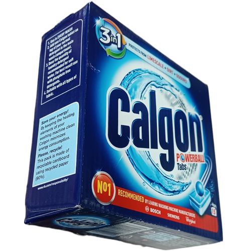 Calgon Washing Machine Cleaner and Water Softener Tablets 3 in 1(Protects From LIMESCALE ,DIRT and ODOURS)