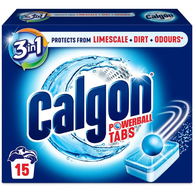 Calgon Washing Machine Cleaner and Water Softener Tablets 3 in 1(Protects From LIMESCALE ,DIRT and ODOURS)