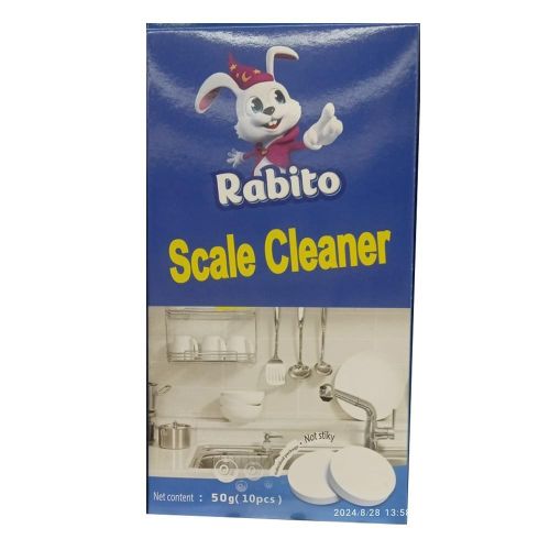 Rabito Scale Cleaner -powerful descaling Agent( a chemical substance used to remove limescale from metal surfaces in contact with hot water)