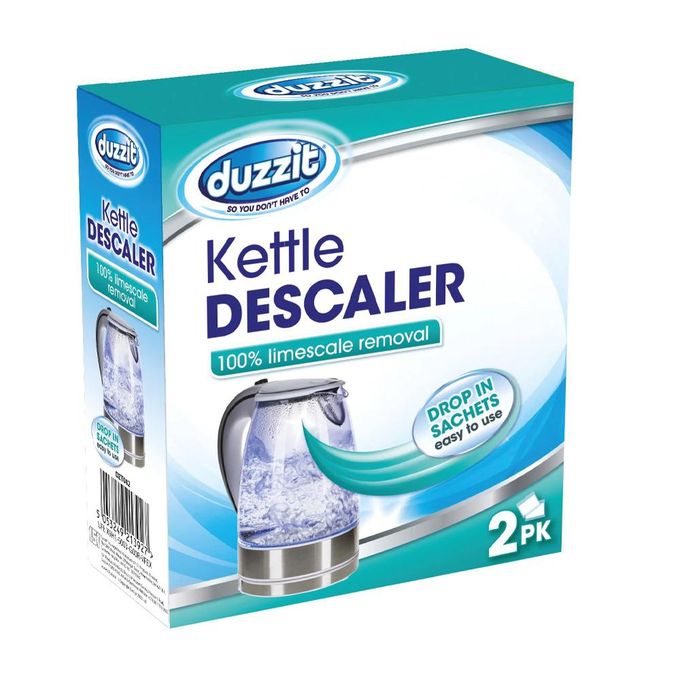 Duzzit Kettle Descaler Limescale Remover 2pk(Use Duzzit Kettle Descaler Regularly to keep your kettle free from limescale built up.)