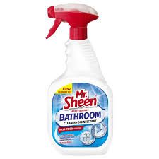 Mr Sheen Multi-Surface Bathroom Cleaner and Disinfectant 1 Litre(Effectively removes tough stains and grime)