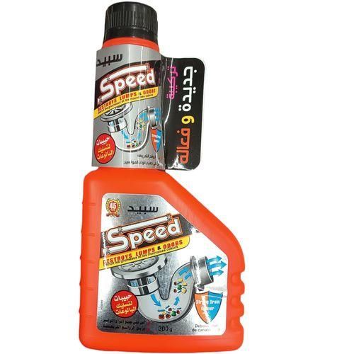 SPEED DRAIN CLEANER- Destroys Lumps & Odours, Strong Drain Opener,This cleaner is ideal for cleaning clogged pipes, drains, sink, washbasin, and more.