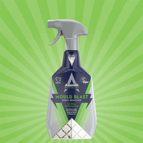 Astonish Specialist Mould Blast Stain Remover 750ml-Effectively removes mould and mildew stains in minutes so that no scrubbing is required! Simply spray, leave and wipe clean.