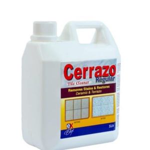 Cerrazo Ceramic&Terrazo Cleaner- is an acid-based liquid detergent used to remove bad stains on ceramic tiles, marble, and terrazzo floors on either newly laid or old floors.
