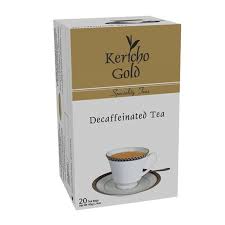 Kericho Gold Decaffeinated Tea,1 Pack-20 Tea Bags.Rich in taste,bursting with refreshing flavours and soothing aromas,our infusion blends are specially created Caffeine free black tea with great taste