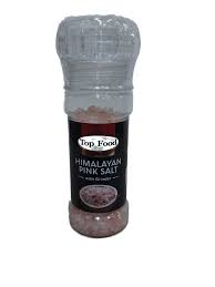 Top Food Himalayan Pink Salt 100g-Use this pink salt instead of table salt to enhance the flavours of your food, and get all the health benefits of pink salt.