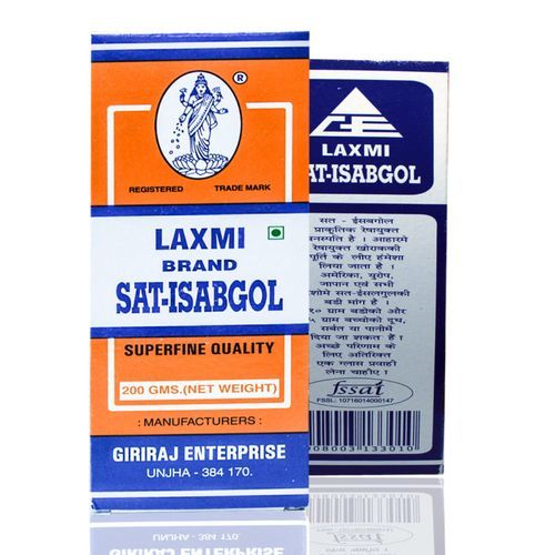 Laxmi Sat-Isabgol PSYLIUM HUSK-an excellent source of fiber for low carbohydrate diets that is effective in weight control programs.