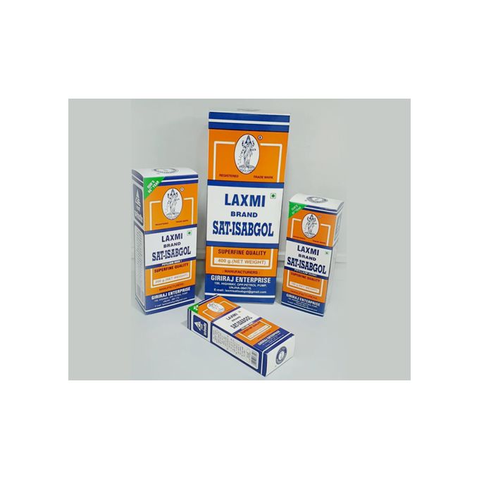 Laxmi Sat-Isabgol PSYLIUM HUSK-an excellent source of fiber for low carbohydrate diets that is effective in weight control programs.
