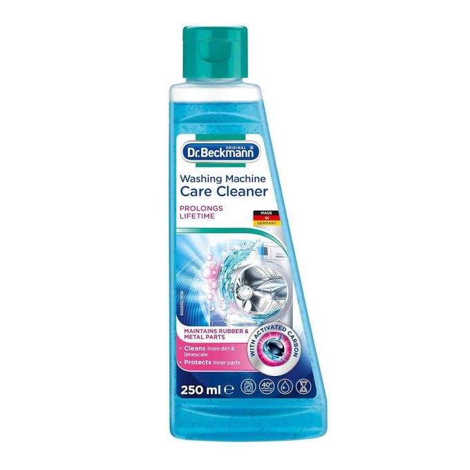 Dr Beckmann Washing Machine Care Cleaner -250ml(Removes lime, dirt, deposits and detergent residue from hard-to-reach parts like the drum, pipes and heating elements Protects metal and services rubber