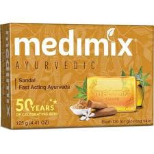 Medimix Ayurvedic Sandal wood and Eladi oil soap(Enriched with Sandal which helps even out skin tone and reduces pimples and blemishes.Eladi Oil which helps improve skin complexion and texture