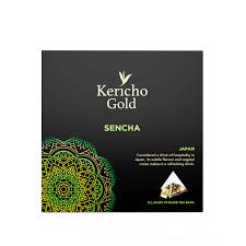 Kericho Gold Sencha-15 Tea Bags-is a blend of green tea Sencha, and it is popularly known as Japanese tea and it is known for its health properties, so it stays in wide demand