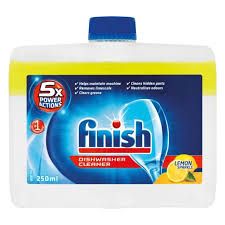 Finish Dishwasher Machine Cleaner Lemon 1- Washes -250ml (Deep Cleans and Helps to prolong life of your dishwasher)