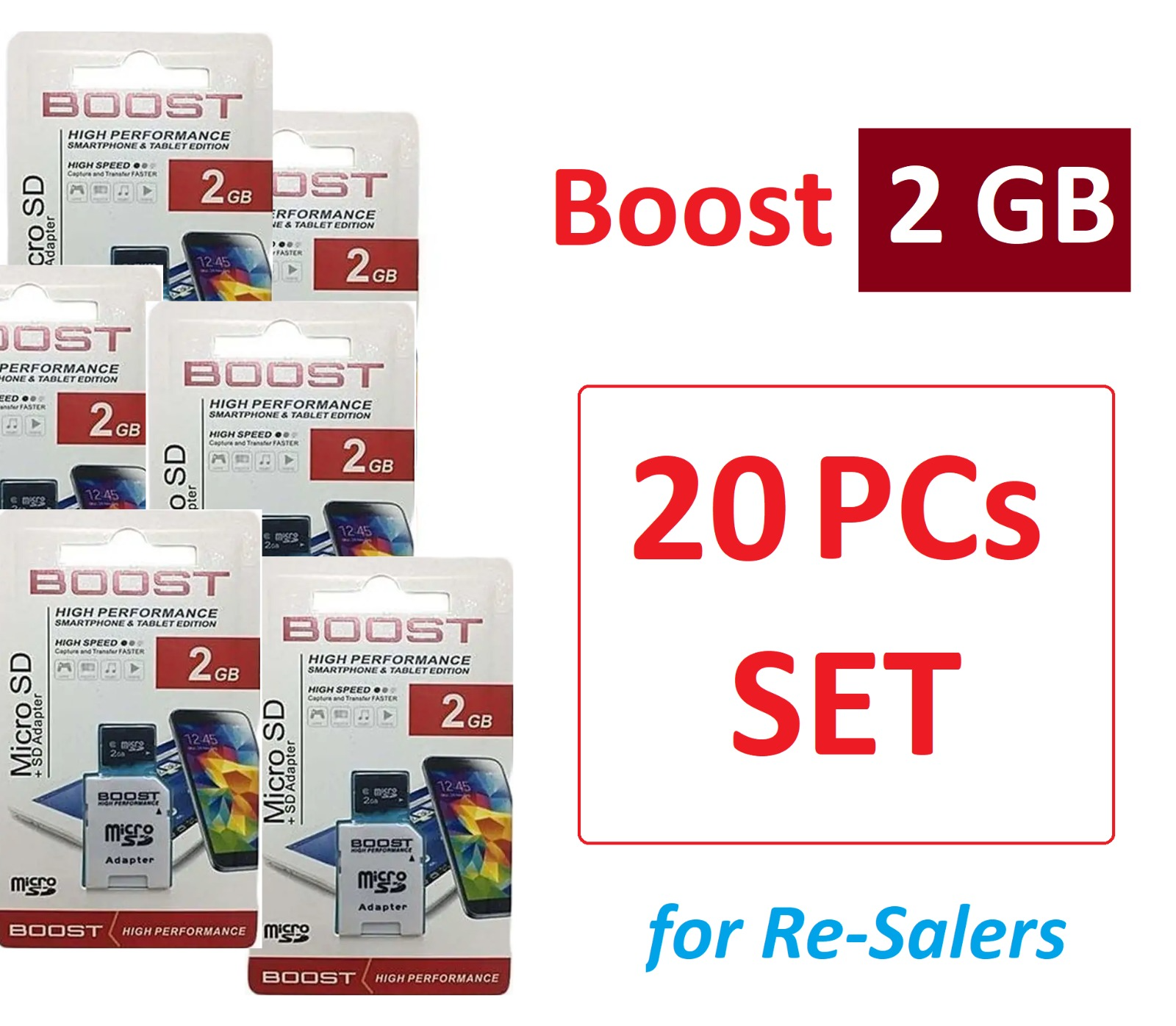 2GB Boost Memory Card {Wholesale Prices} for Re-sellers