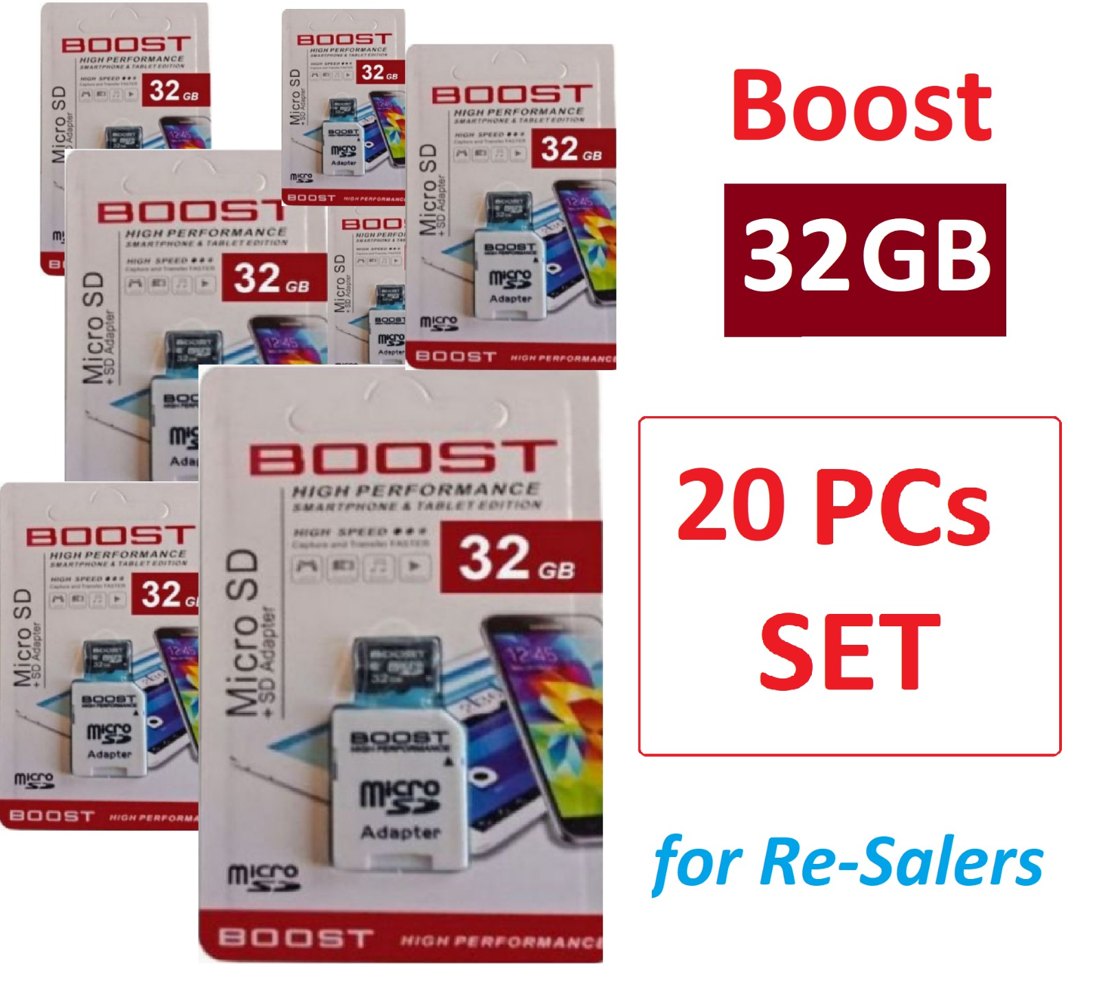 32GB Boost Memory Card {Wholesale Prices} for Re-sellers
