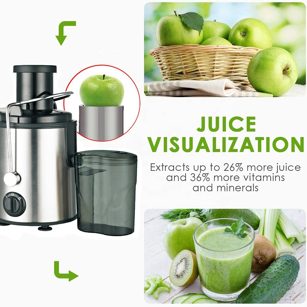 {CLEARANCE OFFER} Sokany or Silver Crest Heavy Duty Pure Juice Extractor-Stainless Juicer/ Blender