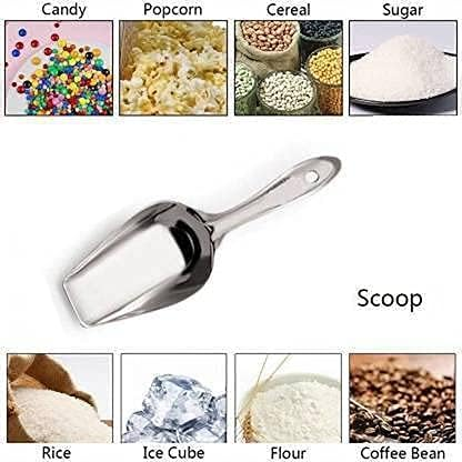 Multipurpose Stainless Steel Straight Shovels, Ice / Candy / Grain / Food Scoop, Kitchen / Garden Digging Tools