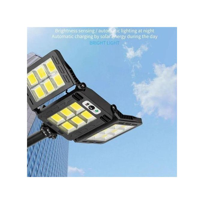 Solar Light 300Watts automatic sensor Solar security floodLight with 3 Heads
