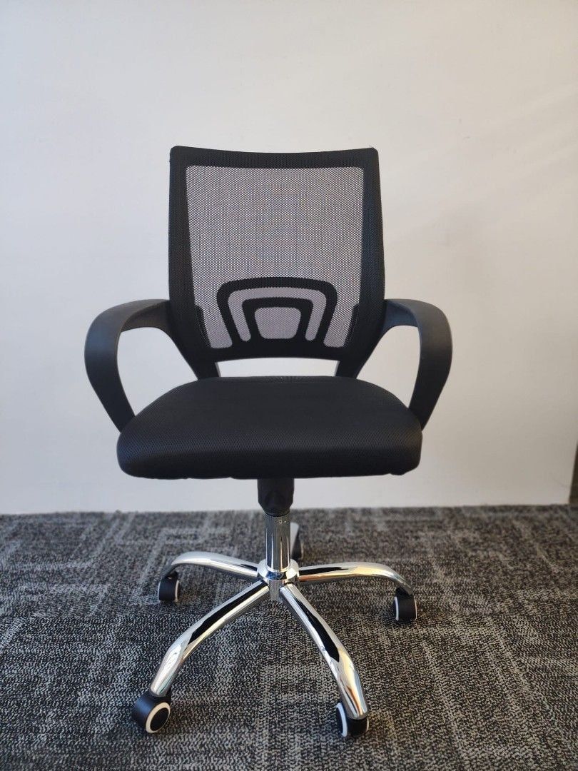 Comfort Ergonomic Height Adjustable Clerical Mesh Office Desk Chair with Lumbar Support Backrest